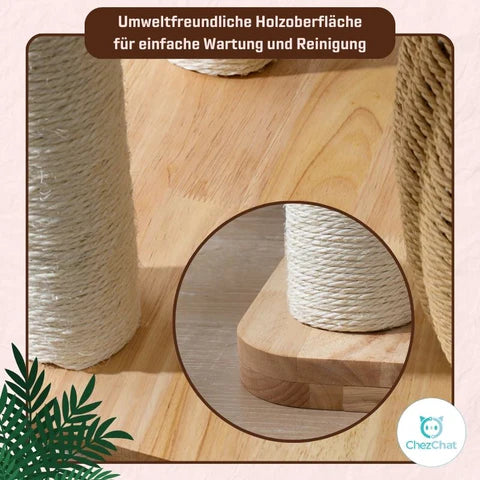 Welches Material ist am besten für einen Kratzbaum?