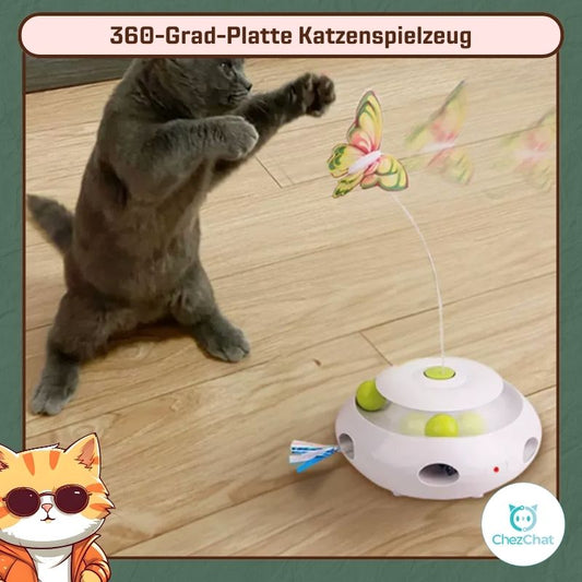 360-Grad-Platte Katzenspielzeug