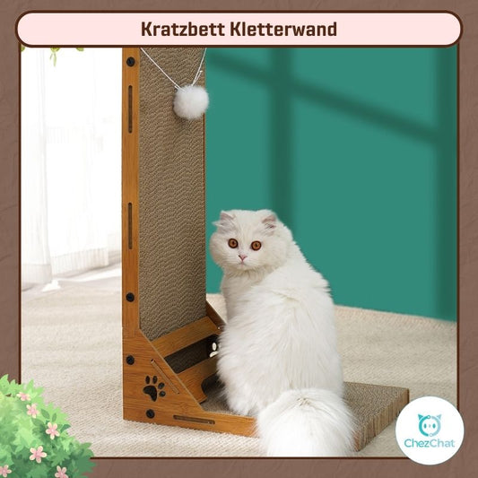 Kratzbett Kletterwand