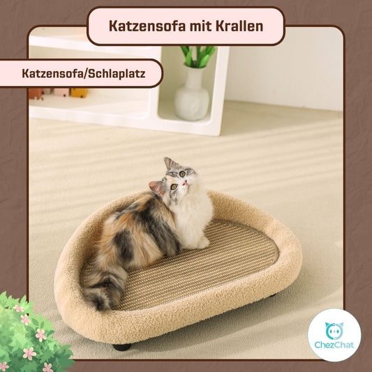 Katzensofa Katzenbett mit Krallen