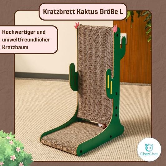 Kratzbrett Kaktus Größe L