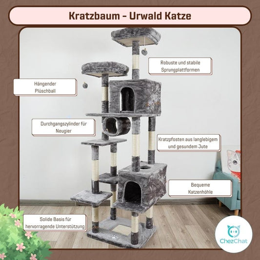 Kratzbaum XXL - Urwald Katze
