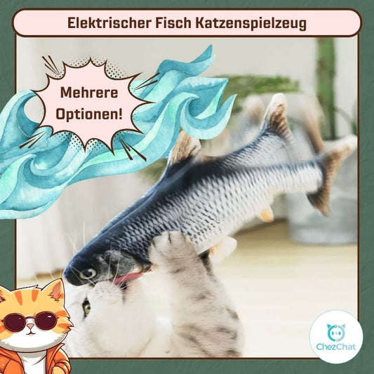 Elektrischer Fisch Katzenspielzeug