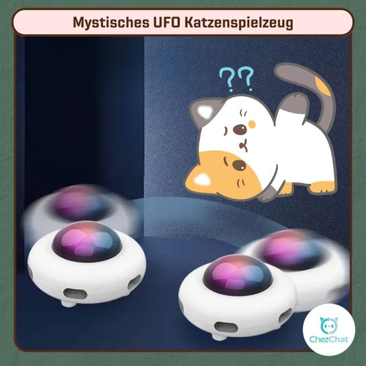 Mystisches UFO Katzenspielzeug