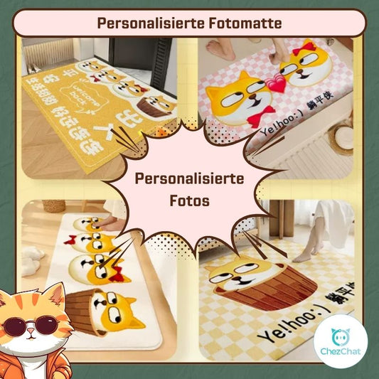 Personalisierte Fotomatte